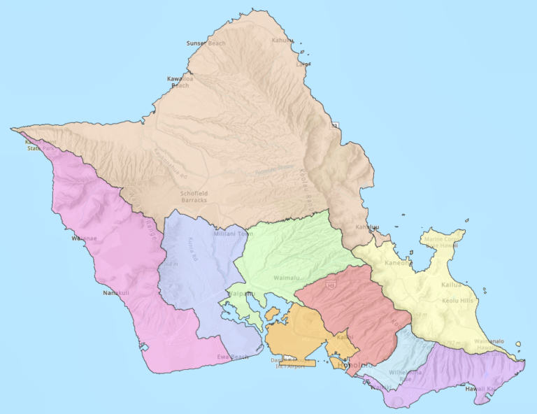 New City Council Districts for 2022 Election – ‘Aiea Community Association